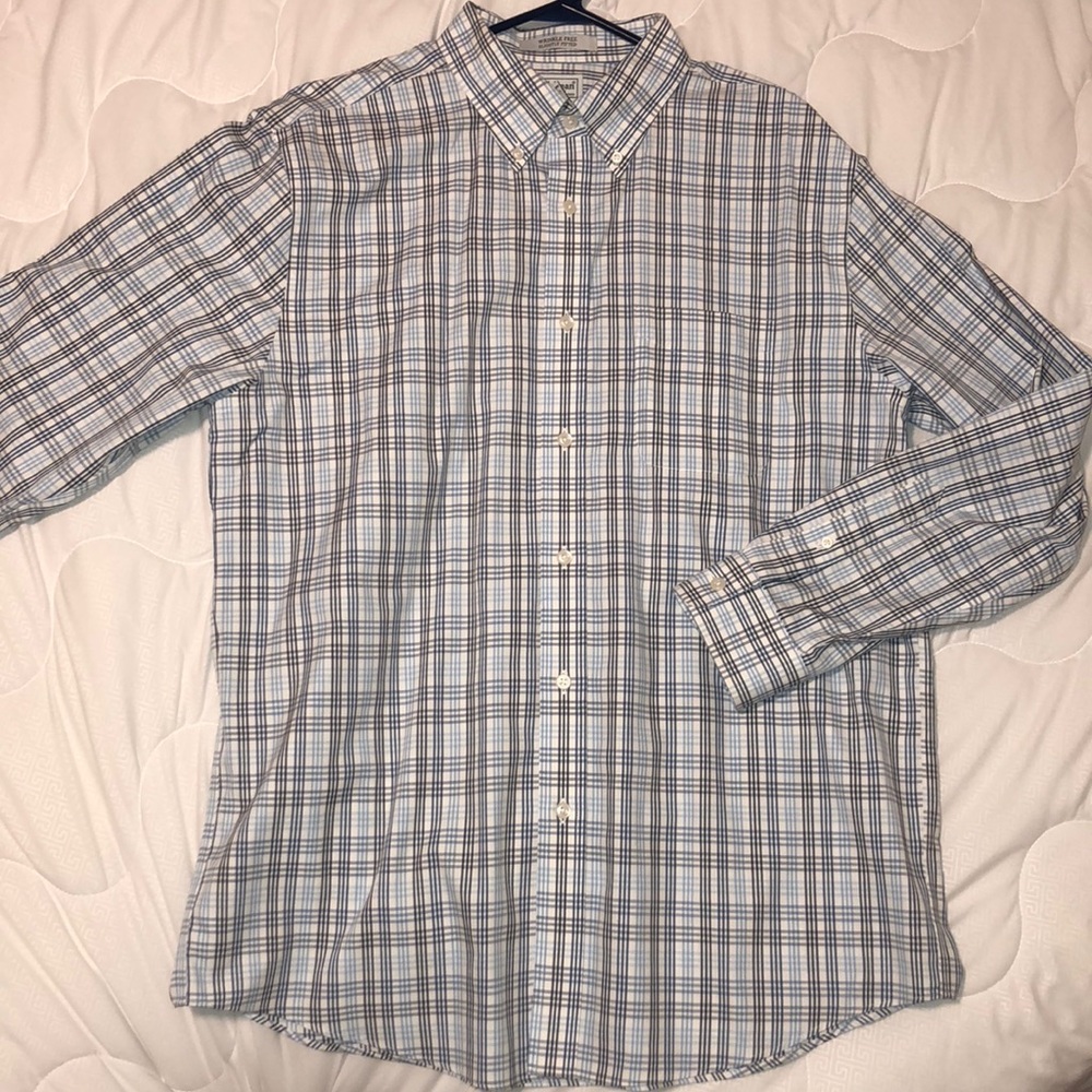 LL Bean Wrinkle Free Slightly Fitted Long-Sleeve